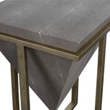 Accent Table Bertrand Shagreen Accent Table