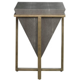 Accent Table Bertrand Shagreen Accent Table
