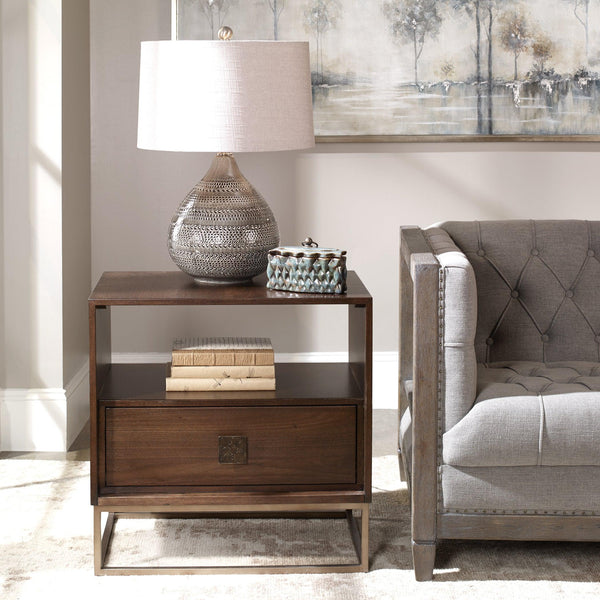 Accent Table Bexley Walnut Side Table