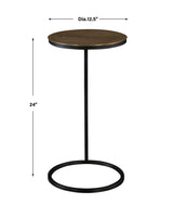 Accent Table Brunei Gold Accent/Drink Table