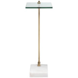 Accent Table Butler Brass Accent Table