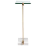 Accent Table Butler Brass Accent Table