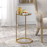 Accent Table Cailin Gold Accent Table