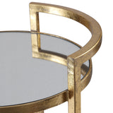 Accent Table Cailin Gold Accent Table