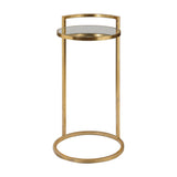 Accent Table Cailin Gold Accent Table