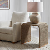 Accent Table Calabria Woven Seagrass End Table