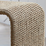Accent Table Calabria Woven Seagrass End Table