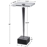 Accent Table Campeiro Nickel Drink Table