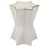 Accent Table Capella White Accent Table