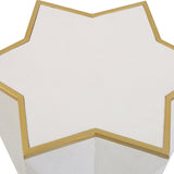 Accent Table Capella White Accent Table