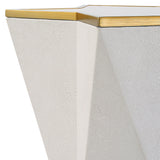 Accent Table Capella White Accent Table