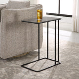 Accent Table Cavern Stone & Iron Accent Table