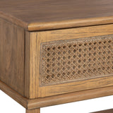 Accent Table Coast Tattan Cane Side Table