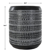 Accent Table Cutting Edge Tribal Accent Table