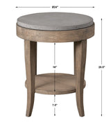 Accent Table Deka Round Side Table