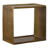 Accent Table Derwent Antique Brass Side Table