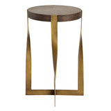 Accent Table Drew Brass Accent Table