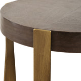 Accent Table Drew Brass Accent Table