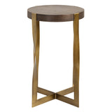 Accent Table Drew Brass Accent Table