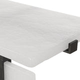 Accent Table Elements Bubble Glass Accent Table