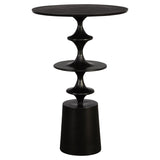 Accent Table Flight Textured Accent Table // Black