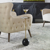 Accent Table Gimlet Brass Drink Table