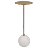 Accent Table Gimlet White Drink Table