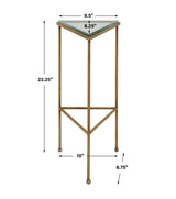 Accent Table Giza Triangular Drink Table