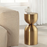 Accent Table Golden Vessel Modern Accent Table