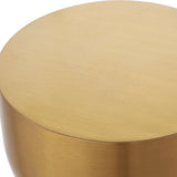 Accent Table Golden Vessel Modern Accent Table