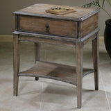 Accent Table Hanford Weathered Side Table