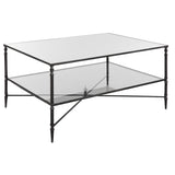 Accent Table Henzler Mirrored Steel Coffee Table