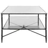 Accent Table Henzler Mirrored Steel Coffee Table