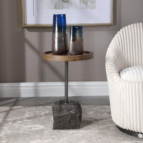 Accent Table Horton Rustic Accent Table