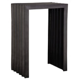 Accent Table In The Groove Aluminum Accent Table