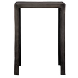 Accent Table In The Groove Aluminum Accent Table