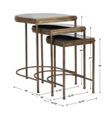Accent Table India Nesting Tables, Set/3