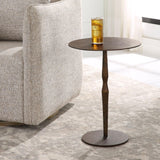 Accent Table Industria Copper Bronze Accent Table