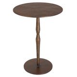 Accent Table Industria Copper Bronze Accent Table