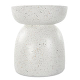 Accent Table Inhale Cast White Accent Table