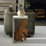 Accent Table Intersect Modern Accent Table