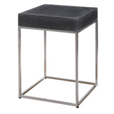 Accent Table Jase Black Concrete Accent Table