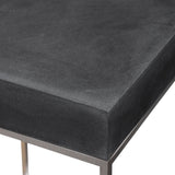 Accent Table Jase Black Concrete Accent Table