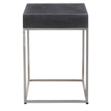 Accent Table Jase Black Concrete Accent Table