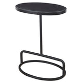 Accent Table Jessenia Black Marble Accent Table
