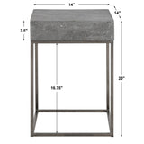 Accent Table Jude Concrete Accent Table