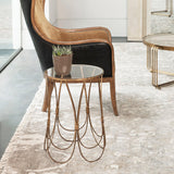 Accent Table Kalindra Gold Accent Table