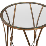 Accent Table Kalindra Gold Accent Table