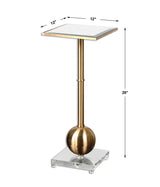 Accent Table Laton Mirrored Accent Table
