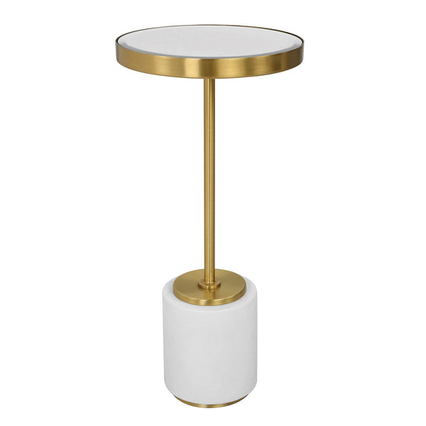 Accent Table Laurier White Drink Table 